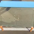 1940/50′ Buffet Art Déco Miroir 2 Portes 2 Poignées Verre