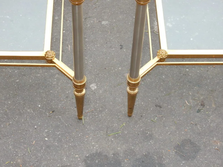 1950/70′ Paire de Bouts de Canapé Maison Jansen