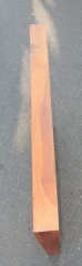 1950′ Minimalist Art Deco Mirror Blond Mahogany Style Maxime Old