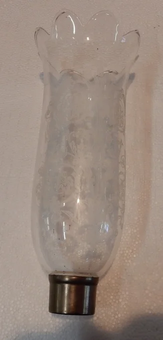 1950/70 Paire de Bougeoirs En Cristal Photophores Baccarat Modèle Tors Signés