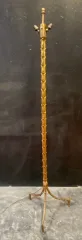 1970′ Lampadaire en Bronze Doré Maison Bagués Modèle Palmier Triple Tronc