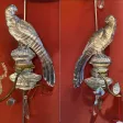 1970′ Paire D’Appliques Maison Baguès Au Perroquet A Un Bras, Binet Conique