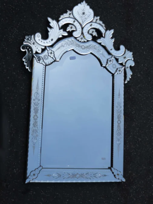 1900 Louis XIV Style Venetian Mirror