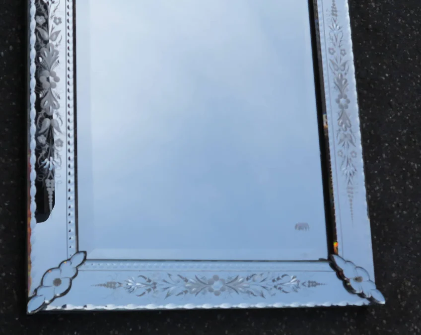 1900 Louis XIV Style Venetian Mirror