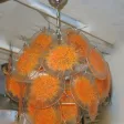 1970′ Lustre Venini Style Vistosi 27 Pièces