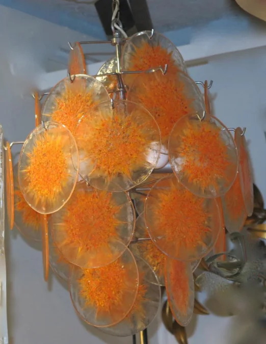 1970′ Venini Chandelier Style Vistosi 27 Pieces