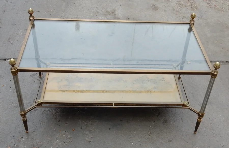 1950/70′ Table Basse Maison Jansen 93 x 49