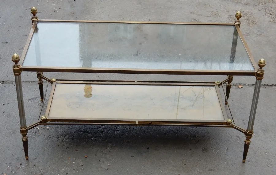 1950/70′ Table Basse Maison Jansen 93 x 49