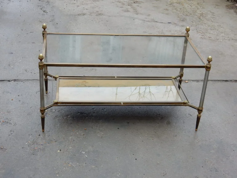 1950/70′ Table Basse Maison Jansen 93 x 49