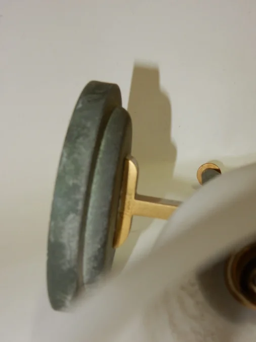1940′ Paire d’Appliques Art Déco Par Perzel Signées