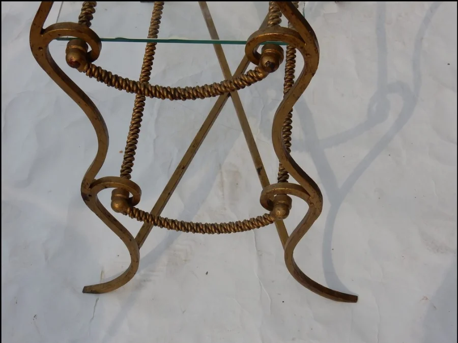 1950/70′ Bibus Brass Shelf DLG Maison Jansen Provenance Parisian Palace