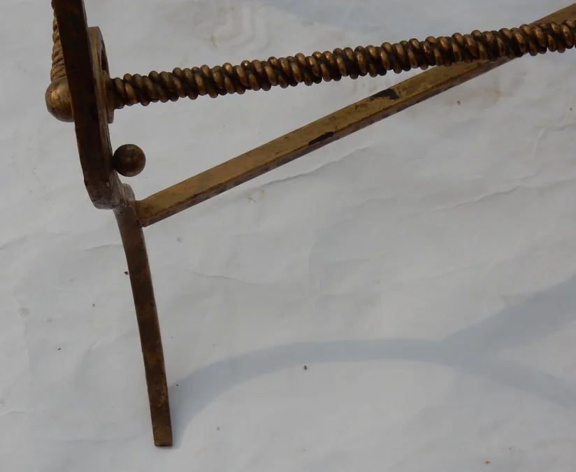 1950/70′ Bibus Brass Shelf DLG Maison Jansen Provenance Parisian Palace