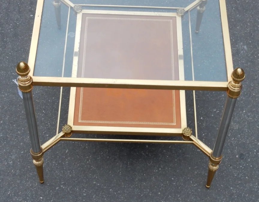 1950/70′ Paire De Bouts de Canapés Maison Jansen