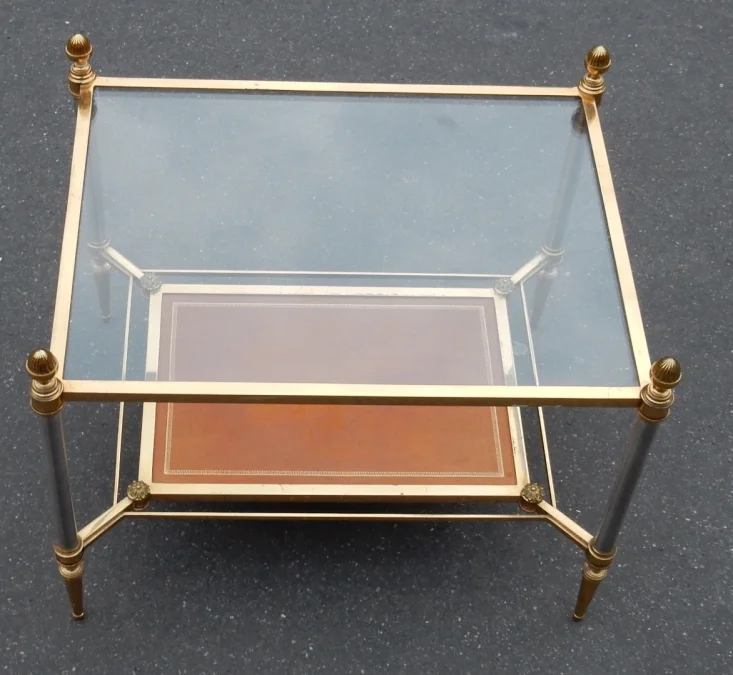 1950/70′ Paire De Bouts de Canapés Maison Jansen