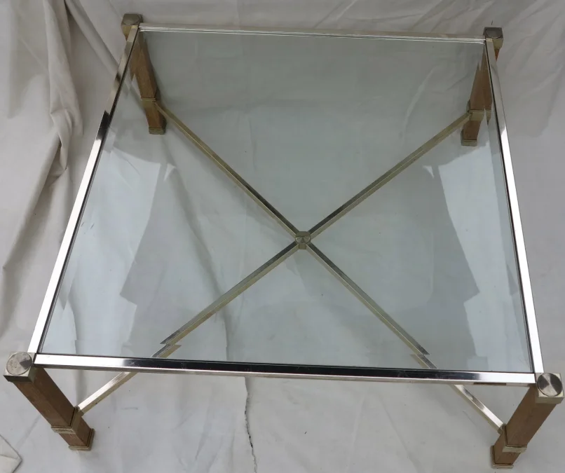 Coffee table oak Pierre Vandel Paris