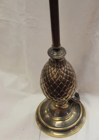 Floor lamp bronze  pin apple  style Maison Charles