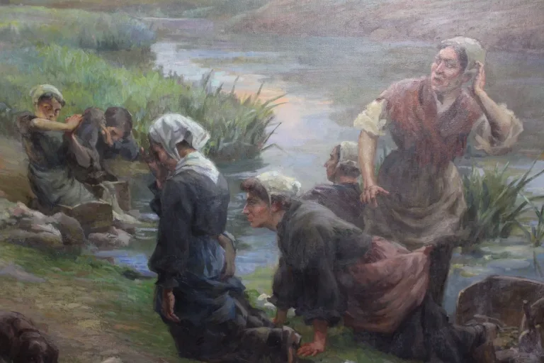 Schilderij "Eugene DELECLUSE"