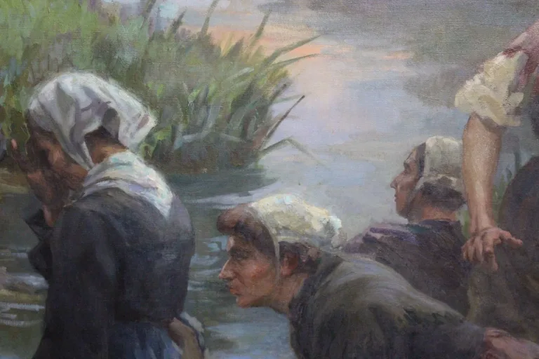 Schilderij "Eugene DELECLUSE"