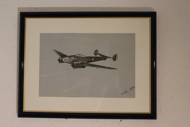 Aquarelle d’aviation
