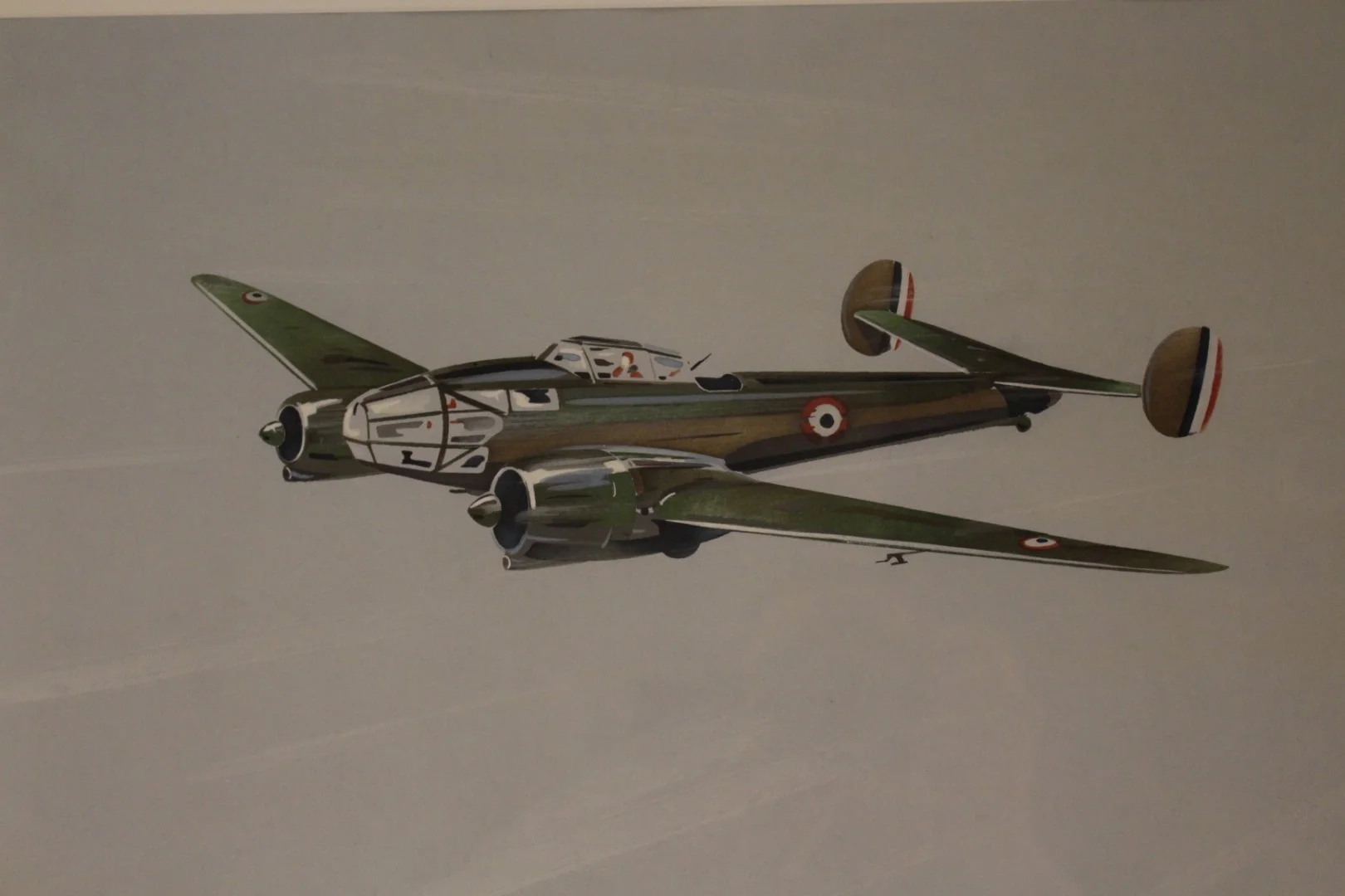 Aquarelle d’aviation