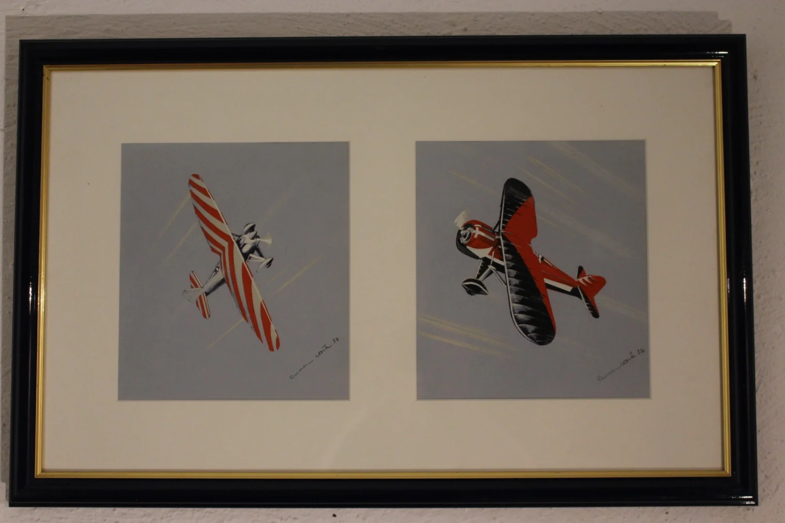 WATERCOLOUR SIGNED LUCIEN CAVE