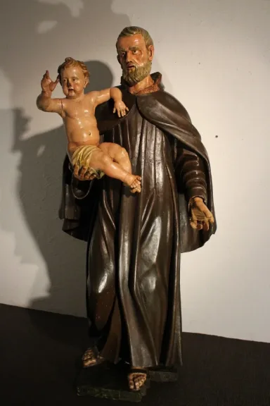 STATUA DI SAN GIUSEPPE E GESÙ BAMBINO