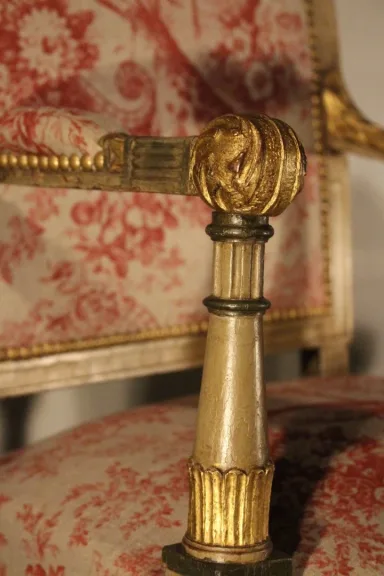 FRANZÖSISCHE DIRECTOIRE PERIOD ARMCHAIRS