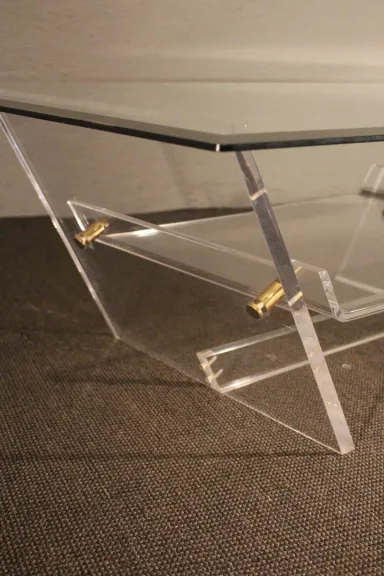 Table basse de Pierre Vandel 1970