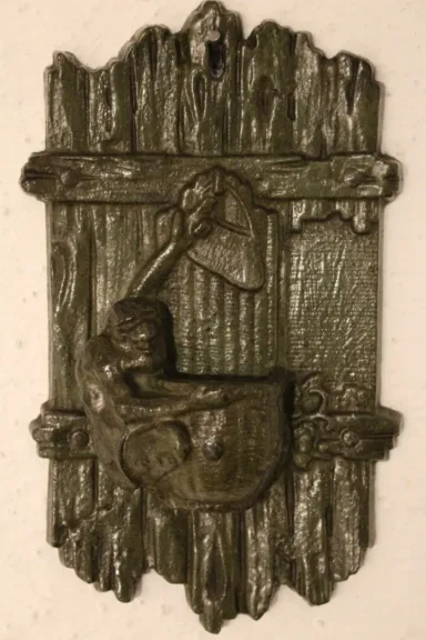 Porte Allumettes en fonte