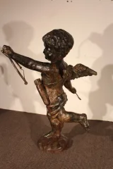 Angelot en fonte