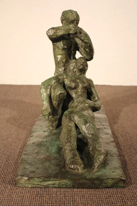 Bronze signé R.BURY