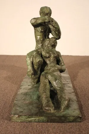 Bronze signé R.BURY