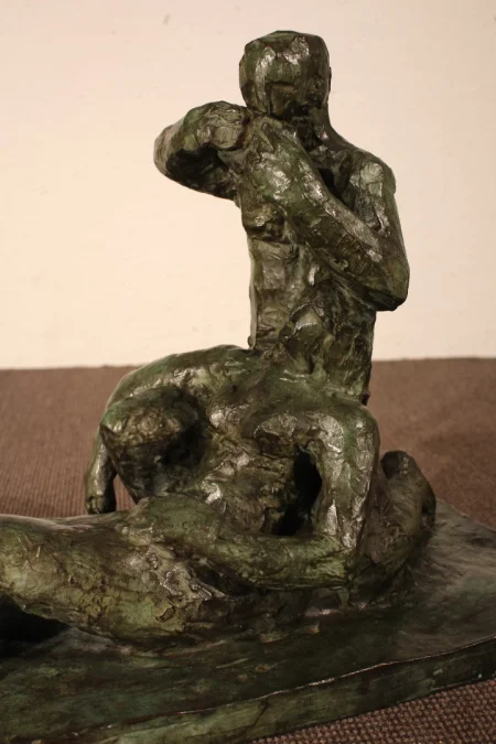 Bronze signé R.BURY