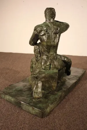 Bronze signé R.BURY