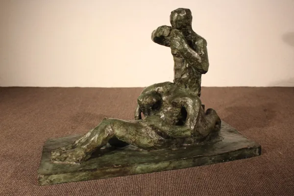 Bronze signé R.BURY