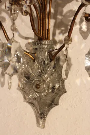 Paire d’appliques de la maison BAGUES