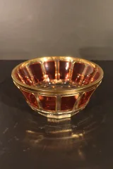 Vasque en cristal de Bohême