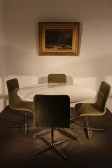 Table et ses 4 chaises Knoll