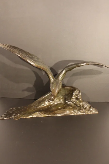 Mouette en vol de Louis Fiot