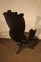 Paire de fauteuils africains
