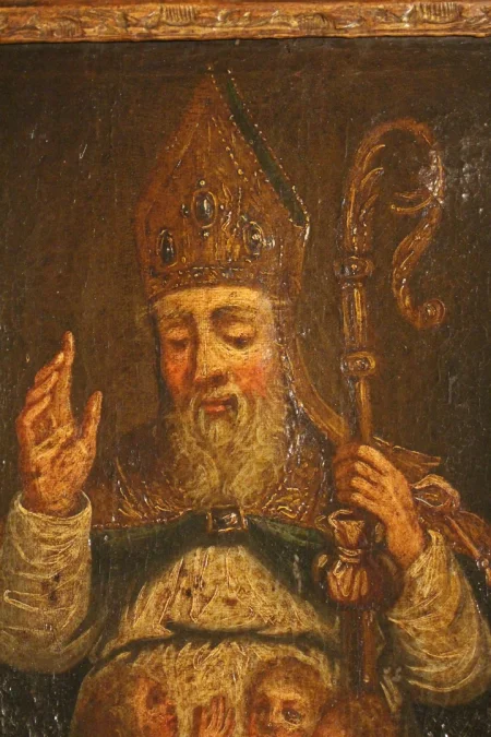 Gemälde des Heiligen Nikolaus aus dem 16. Jahrhundert