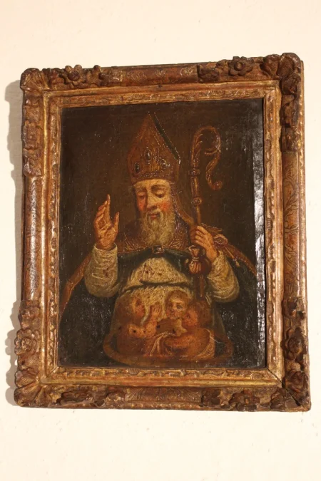 Gemälde des Heiligen Nikolaus aus dem 16. Jahrhundert
