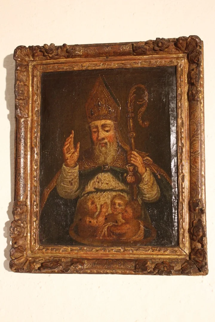 Gemälde des Heiligen Nikolaus aus dem 16. Jahrhundert