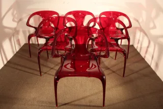 Série de 6 chaises Roche Bobois