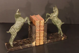 Sujeta-libros Art déco