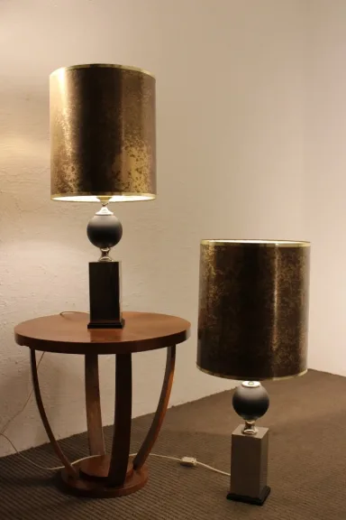 Paire de lampes de la maison Vandel