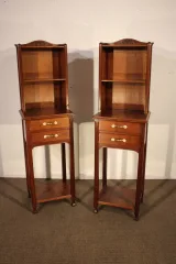 Paire de chevets Art Nouveau