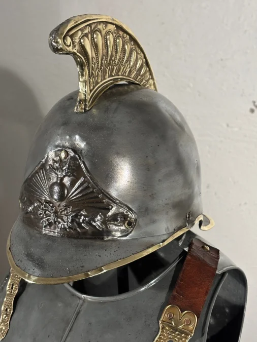 Plastron et son casque d'enfant