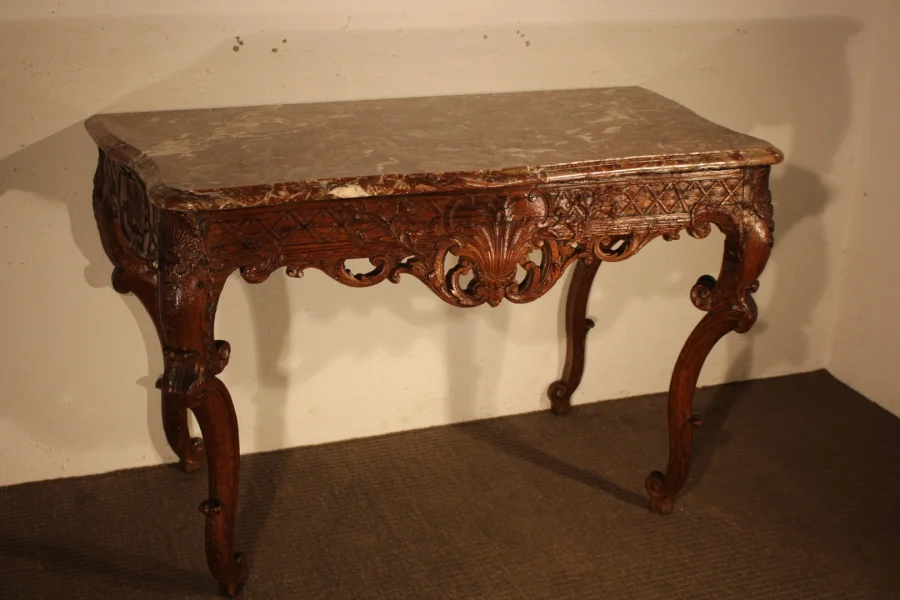 Console régence
