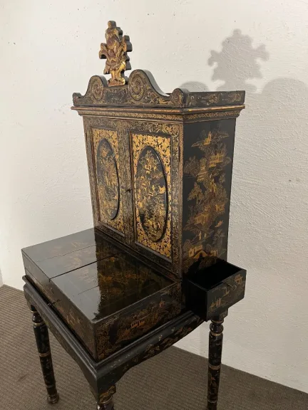 Meuble bureau japonisant 19e siècle